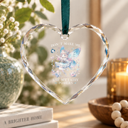 Aesthetic Goth Fairy Fairycore Creative Style Glass Ornament - Material: Heart Glass Ornament
