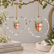 Armor Of God Religious Gift Glass Ornament - Material: Heart Glass Ornament