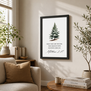 Christian Christmas Wall Art Christian Christmas Wall Art Christmas Wall Decor Christmas Art Bible Verse Holiday Print- Wall Art Print, 24x36 UNFRAMED - Format: Black Framed Poster