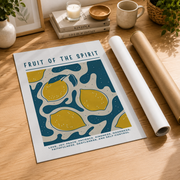 DOPAPRINT Fruit Of The Spirit Wall Art, Trendy Room Decor, Christian Home Decor, Bible Verse Wall Art, Henri Matisse Lemon Art Wall Art, Modern Wall Decor NO FRAMED POSTER, Wall Art - Format: Rolled Canvas