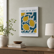 DOPAPRINT Fruit Of The Spirit Wall Art, Trendy Room Decor, Christian Home Decor, Bible Verse Wall Art, Henri Matisse Lemon Art Wall Art, Modern Wall Decor NO FRAMED POSTER, Wall Art - Format: Stretched Canvas
