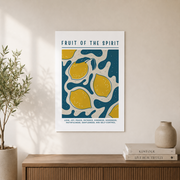 DOPAPRINT Fruit Of The Spirit Wall Art, Trendy Room Decor, Christian Home Decor, Bible Verse Wall Art, Henri Matisse Lemon Art Wall Art, Modern Wall Decor NO FRAMED POSTER, Wall Art - Format: Unframed Paper Poster