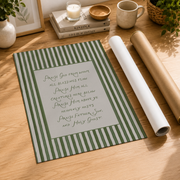 Doxology Christian Wall Art, Spring Nursery Scripture Poster - Format: Rolled Canvas