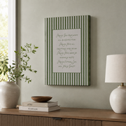 Doxology Christian Wall Art, Spring Nursery Scripture Poster - Format: Stretched Canvas