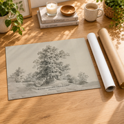 Ephesians 3:17 Rooted And Grounded In Love Christian Wall Art Poster - Format: Rolled Canvas