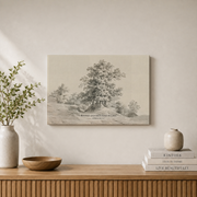 Ephesians 3:17 Rooted And Grounded In Love Christian Wall Art Poster - Format: Stretched Canvas
