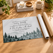 Ephesians 3:20-21 Bible Verse Wall Art Now To Him Scripture Sign Print Art NO FRAMED POSTER - Format: Rolled Canvas