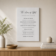 Fruit Of The Spirit And Armor Of God Christian Wall Art Set - Format: Stretched Canvas