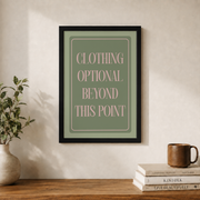 Funny Bathroom Wall Art Pink Green Retro Typography Poster Y2K Aesthetic Feminine Room Deco - Format: Black Framed Poster