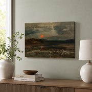 Give Me Jesus Christian Wall Art, Minimalist Hymn and Scripture Poster - Format: Stretched Canvas