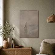 Good Shepherd Christian Wall Art, Jesus Leaves The 99 Minimalist Poster - Format: Unframed Paper Poster