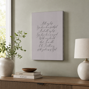 Goodness Of God Christian Wall Art, Faith Bible Verse Poster - Format: Stretched Canvas