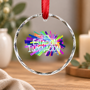 Illumination Station VBS Christian Faith Glass Ornament - Material: Circle Glass Ornament