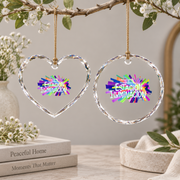 Illumination Station VBS Christian Faith Glass Ornament - Material: Heart Glass Ornament