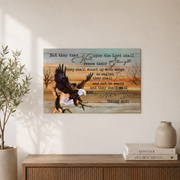 Isaiah 40:31 Wait Upon The Lord Christian Wall Art, Scripture Poster - Format: Unframed Paper Poster
