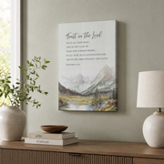 Isaiah 41:10 Joshua 1:9 Proverbs 3:5-6 Christian Wall Art Set - Format: Stretched Canvas