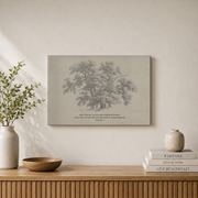 Isaiah 61:3 Oaks Of Righteousness Christian Wall Art, Rustic Scripture Poster - Format: Stretched Canvas