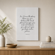 Jeremiah 29:11, Hand Lettered Scripture, Modern Christian Poster, Minimal Scripture Art, Bible Verse Print, Farmhouse Christian Wall Art, Modern Wall Decor, 16x24 UNFRAMED - Format: Stretched Canvas