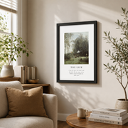 Jesus Is The Way Truth And Life Christian Wall Art, Faith Scripture Poster - Format: Black Framed Poster