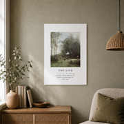 Jesus Is The Way Truth And Life Christian Wall Art, Faith Scripture Poster - Format: Unframed Paper Poster