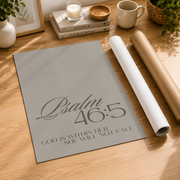 Jesus Word Christian Girl Room Wall Art Trio, Neutral Faith Posters - Format: Rolled Canvas