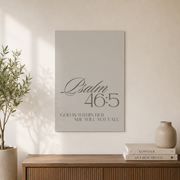 Jesus Word Christian Girl Room Wall Art Trio, Neutral Faith Posters - Format: Unframed Paper Poster