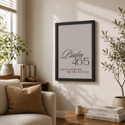 Jesus Word Christian Wall Art Trio, Neutral Girl Room Scripture Decor - Format: Black Framed Poster