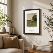John 14:6 The Way Truth And Life Christian Wall Art, Scripture Poster - Format: Black Framed Poster