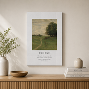 John 14:6 The Way Truth And Life Christian Wall Art, Scripture Poster - Format: Stretched Canvas