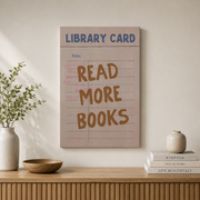 Just One More Chapter Book Print Trendy Bookish Poster Cozy Reading Wall Decor Gift For Lovers Booktok Art - Format: Stretched Canvas