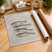 Matthew 4:19 Fishers Of Men Christian Wall Art, Vintage Sailboat Poster - Format: Rolled Canvas