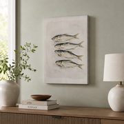 Matthew 4:19 Fishers Of Men Christian Wall Art, Vintage Sailboat Poster - Format: Stretched Canvas