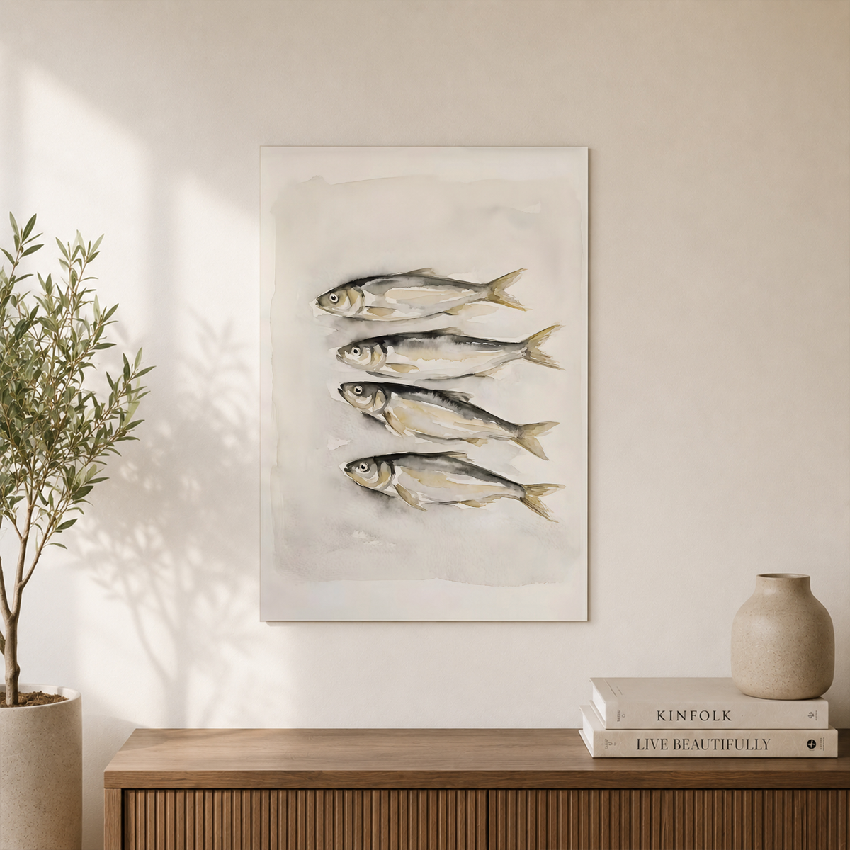 Matthew 4:19 Fishers Of Men Christian Wall Art, Vintage Sailboat Poster - Format: Unframed Paper Poster
