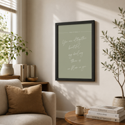 Minimal Christian Scripture Wall Art Set, Neutral Bedroom Faith Prints - Format: Black Framed Poster