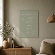 Minimal Christian Scripture Wall Art Set, Neutral Bedroom Faith Prints - Format: Unframed Paper Poster