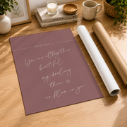 Minimal Jesus Scripture Wall Art Set, Neutral Girl Room Christian Prints - Format: Rolled Canvas