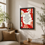Modroom Numbers 6:24-26 Spanish Bible Verse Print, Decoracion Espanol, Spanish Scripture Decor, Christian Poster Print, Modern Wall Art Decor, 8x12 UNFRAMED - Format: Black Framed Poster