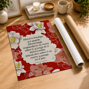 Numbers 6:24-26 Spanish Christian Wall Art, Scripture Blessing Poster - Format: Rolled Canvas