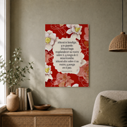 Numbers 6:24-26 Spanish Christian Wall Art, Scripture Blessing Poster - Format: Unframed Paper Poster