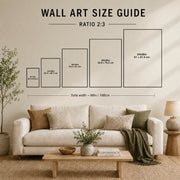 Prayer Of Jabez Christian Wall Art, Blessing Bible Verse Poster - Size guide 2