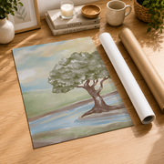 Psalm 1 Tree Christian Wall Art Set, He Shall Be Like A Tree Prints - Format: Rolled Canvas