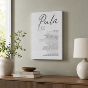 Psalm 112 Christian Wall Art, Inspirational Scripture Faith Poster - Format: Stretched Canvas