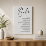 Psalm 112 Christian Wall Art, Inspirational Scripture Faith Poster - Format: Stretched Canvas