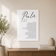 Psalm 112 Christian Wall Art, Inspirational Scripture Faith Poster - Format: Unframed Paper Poster