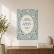Psalm 90:17 Christian Wall Art, Scripture Blessing Poster - Format: Unframed Paper Poster