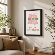 Read More Books Art Print Library Card Poster Gift For Readers Bookish Wall Decor Trendy Retro Reading Nook - Format: Black Framed Poster