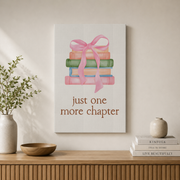 Read More Books Art Print Library Card Poster Gift For Readers Bookish Wall Decor Trendy Retro Reading Nook - Format: Stretched Canvas