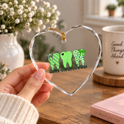 St Patrick Dental Squad Dentist Hygienist Gift Decoration Glass Ornament - Material: Heart Glass Ornament